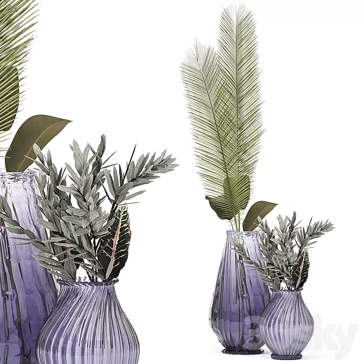 FLOWER PACK 204C 3D Model