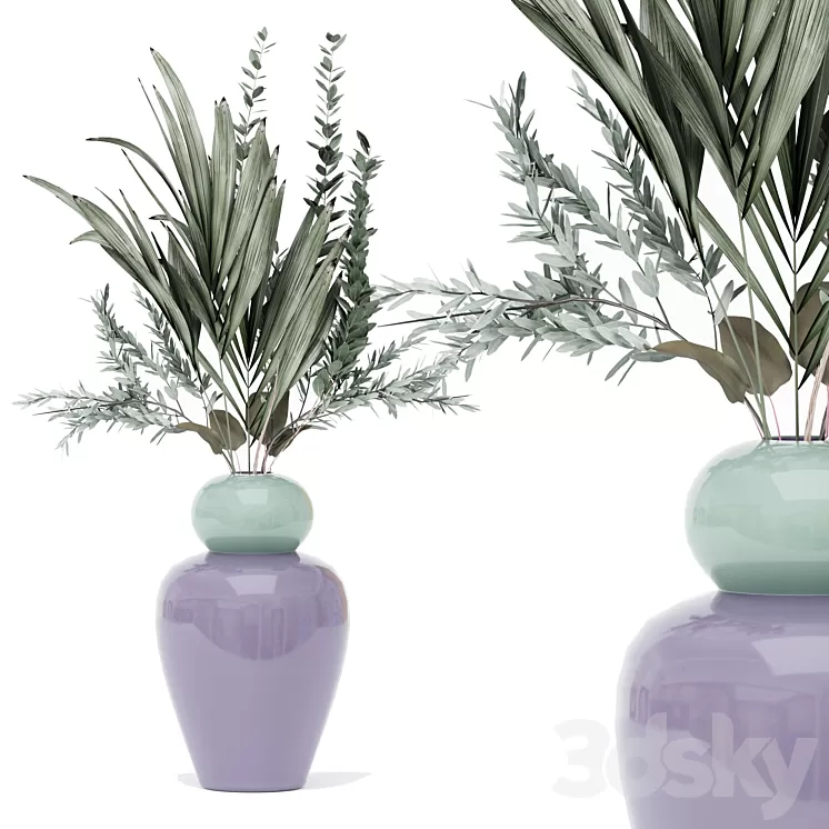 Flower Pack 211C 3D Model