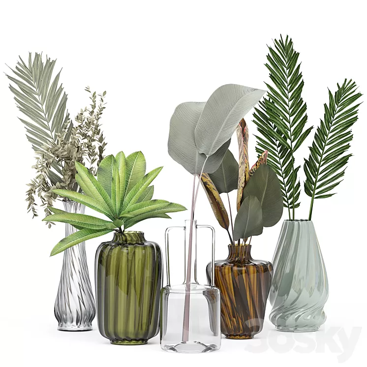 Flower Pack 215C 3D Model