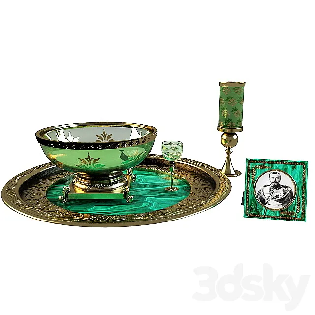 Flower set 3DModel Flower set 3DModel