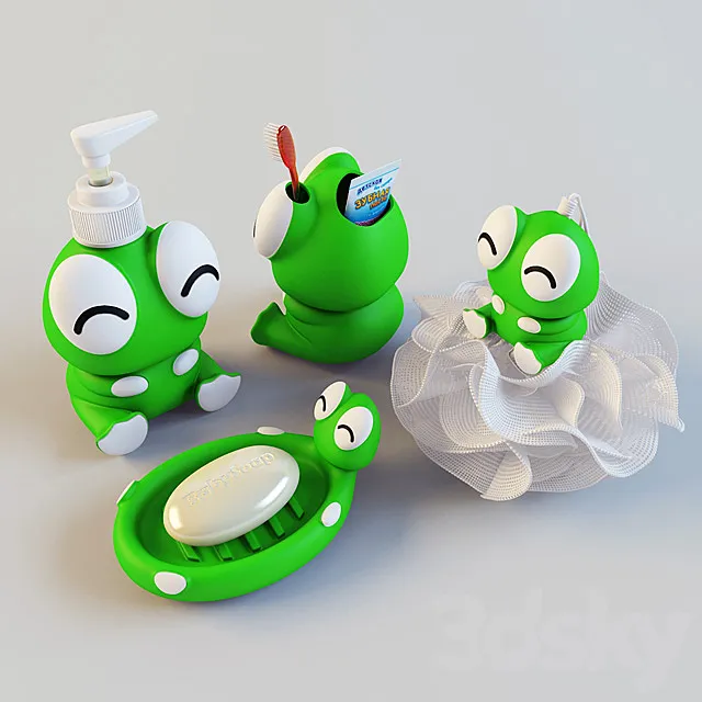 Flower set 3DModel Flower set 3DModel