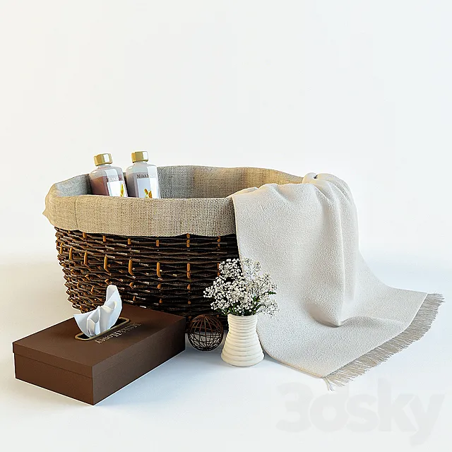 Flower set 3DModel Flower set 3DModel