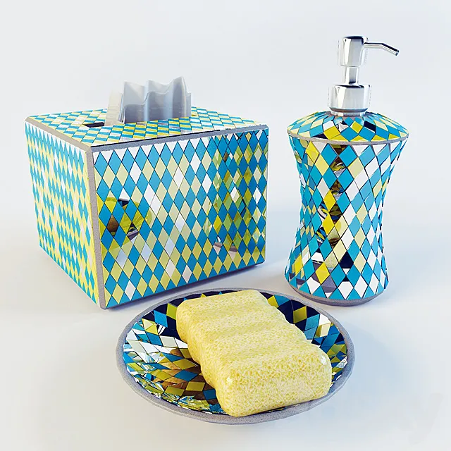 Flower set 3DModel Flower set 3DModel