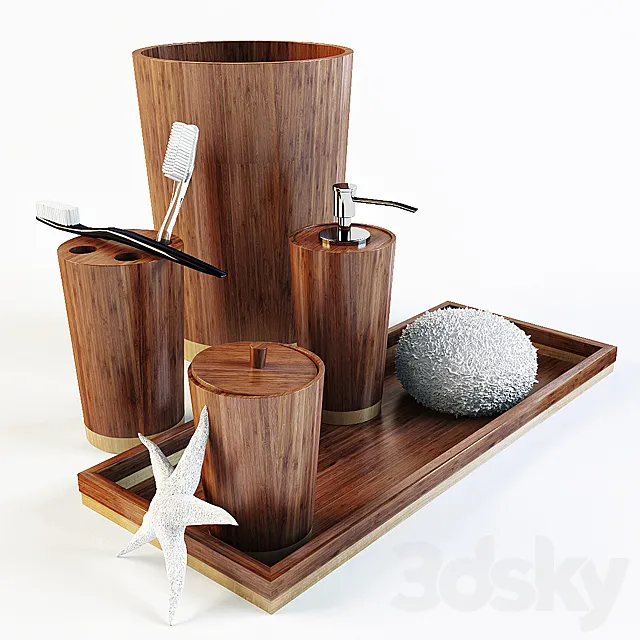 Flower set 3DModel Flower set 3DModel