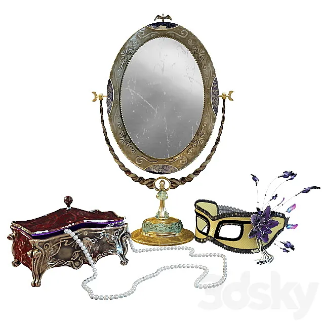 flower set 3DModel flower set 3DModel