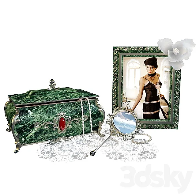 flower set 3DModel flower set 3DModel