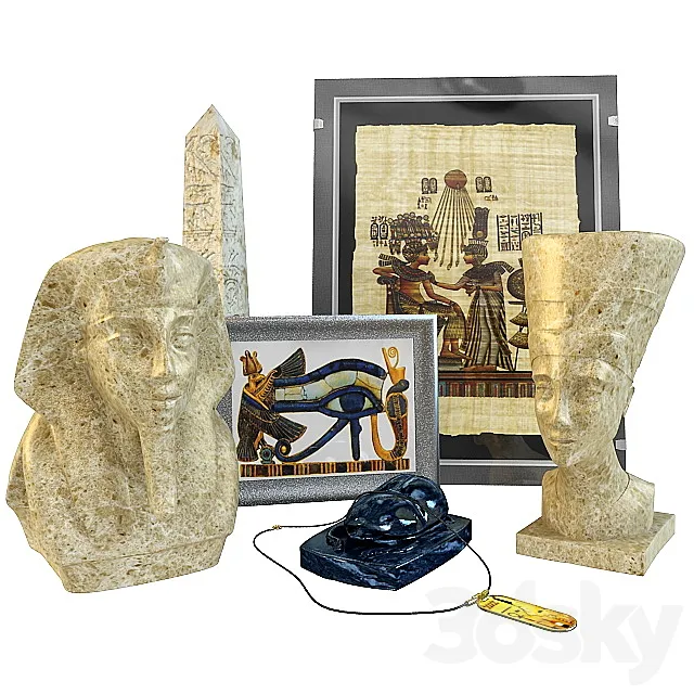 Flower set 3DModel Flower set 3DModel