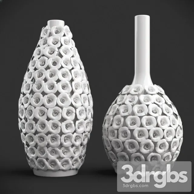 Flower Vase 3D Model Download