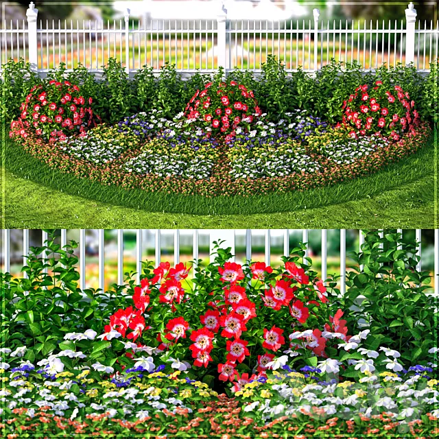 FLOWERBED_1 3D Model FLOWERBED_1 3D Model
