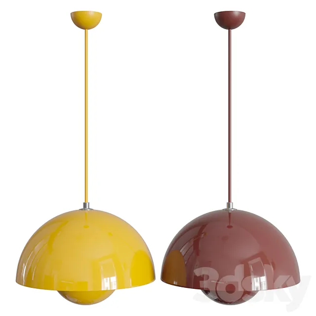 Flowerpot VP1 3D Model Flowerpot VP1 3D Model