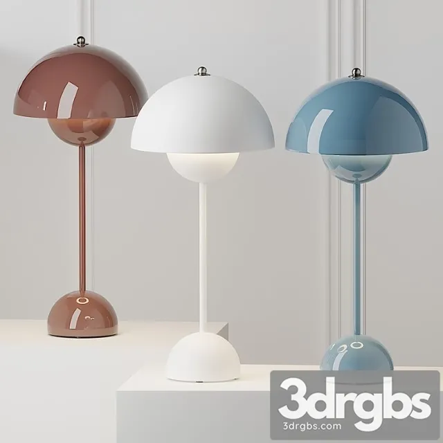 Flowerpot vp3 by & tradition 3D Model Download