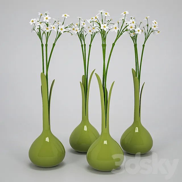 Flowers 3DModel Flowers 3DModel