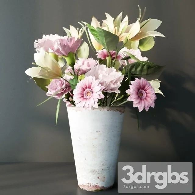 Flowers Bouquet 3D Model Download Flowers Bouquet 3D Model Download