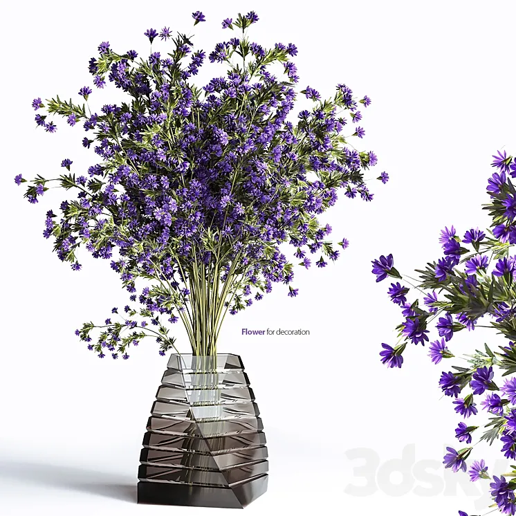 Flowers for decoration 3D Model Free Download Flowers for decoration 3D Model Free Download