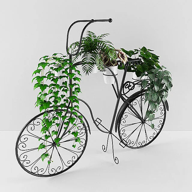 flowers plants. 3D Model flowers plants. 3D Model