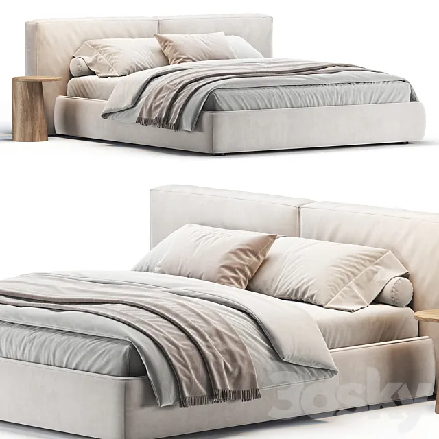 Fluff Bed 3D Model Fluff Bed 3D Model