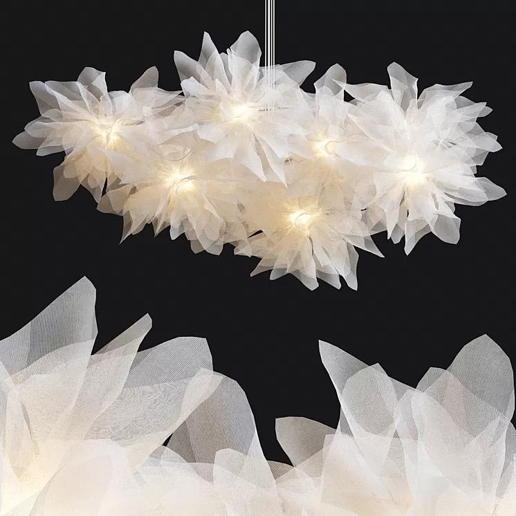 Fluo Compo Suspension Lamp 3D Model Free Download