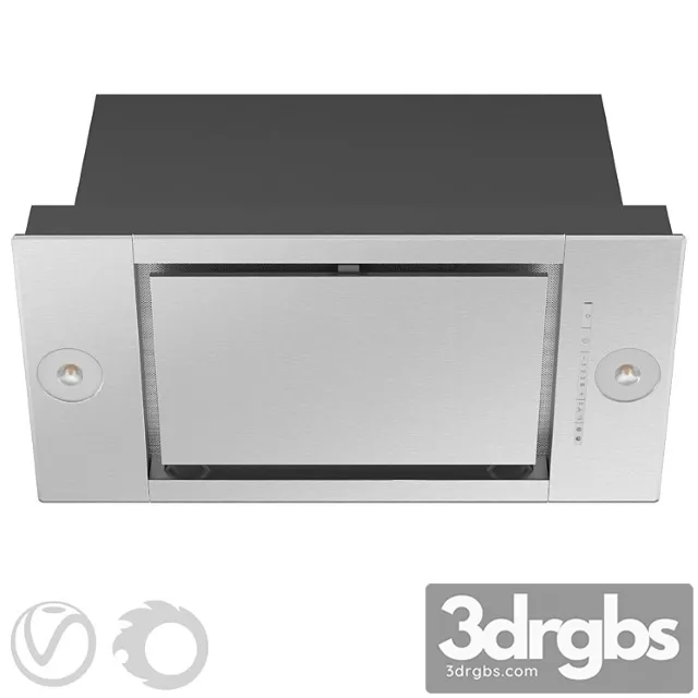Flush-mounted hood miele da 2698 584 mm 2 3D Model Download