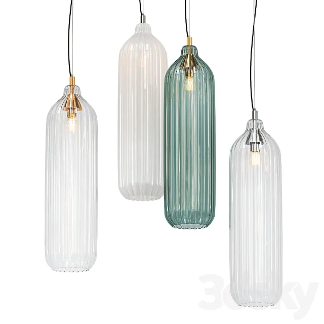 Flute pendant 3D Model