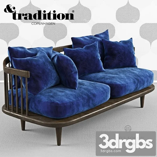 Fly Sofa Andtradition 3D Model Download Fly Sofa Andtradition 3D Model Download
