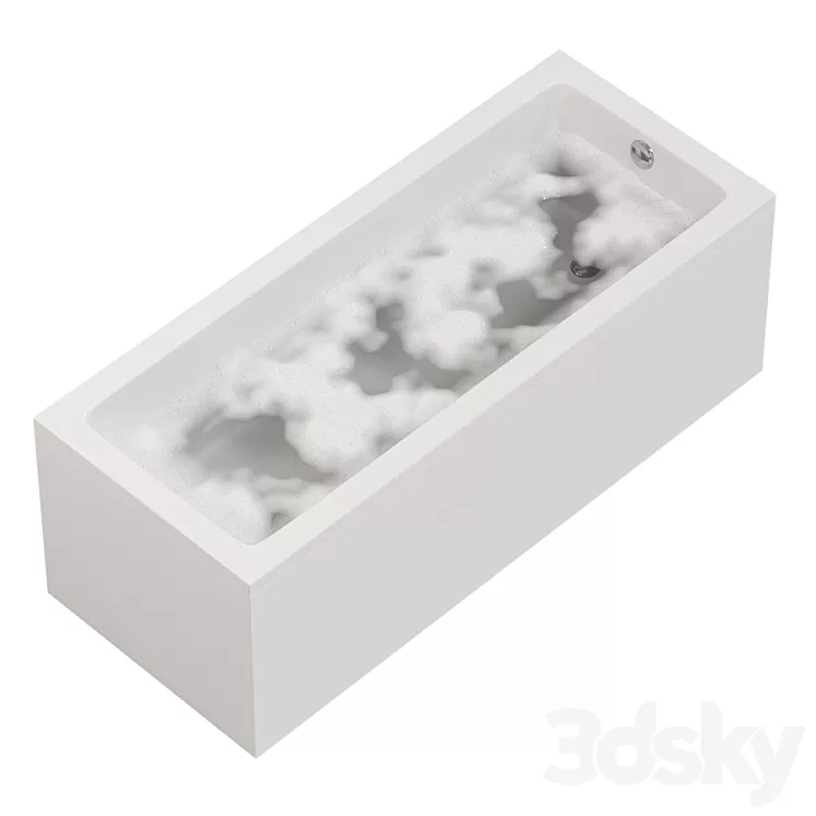 Foam and bath Villeroy and Boch Targa Plus solo 170×70 cm 3D Model