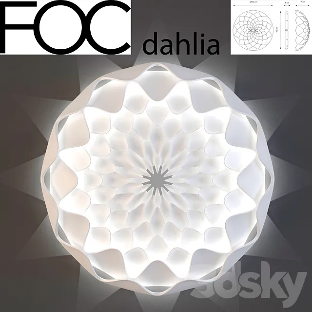 FOC Dahlia 3D Model FOC Dahlia 3D Model