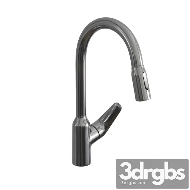 Focus M42 Single Lever Kitchen Faucet 3D Model Download