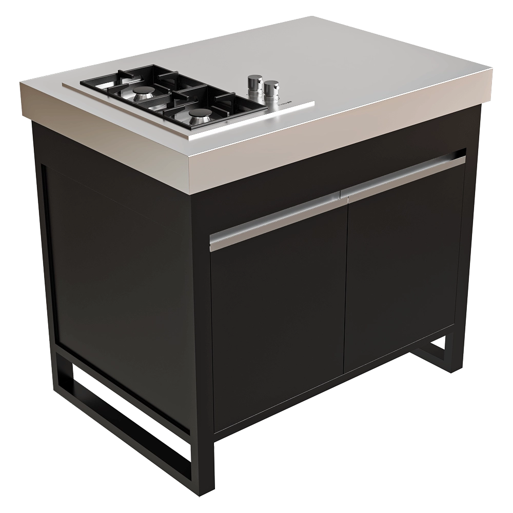 Fogher – Gas burners Module 3D Model Fogher – Gas burners Module 3D Model