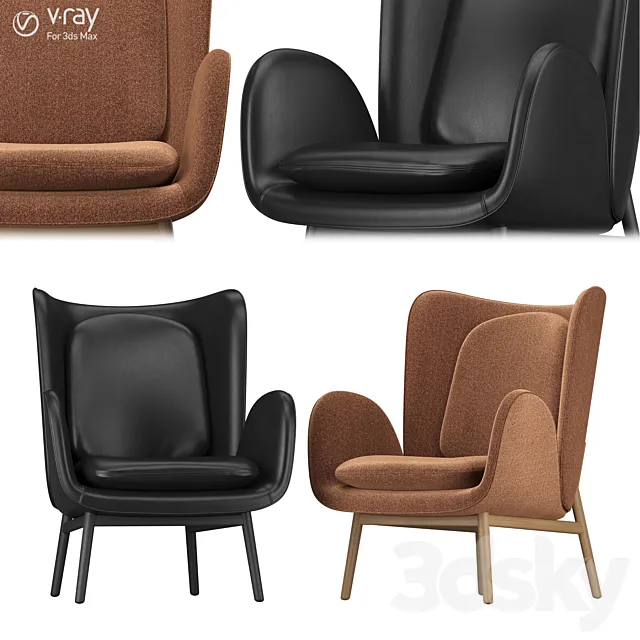 Fogia – Embrace armchair 3DModel Fogia – Embrace armchair 3DModel