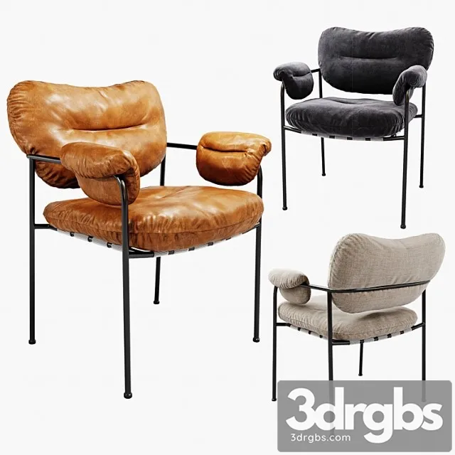 Fogia Spisolini chair 2 3D Model Download Fogia Spisolini chair 2 3D Model Download