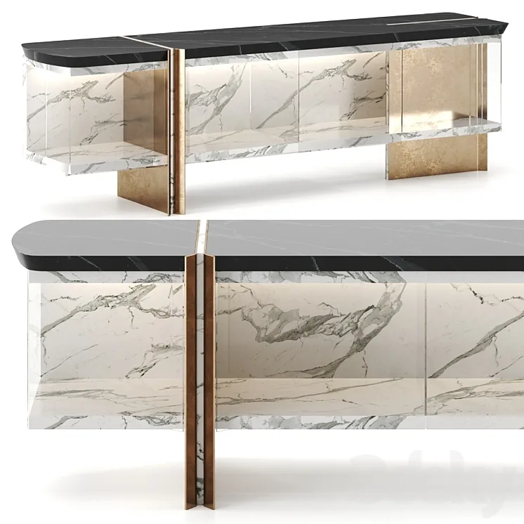 Foil Sideboard By Enne 3D Model Free Download Foil Sideboard By Enne 3D Model Free Download