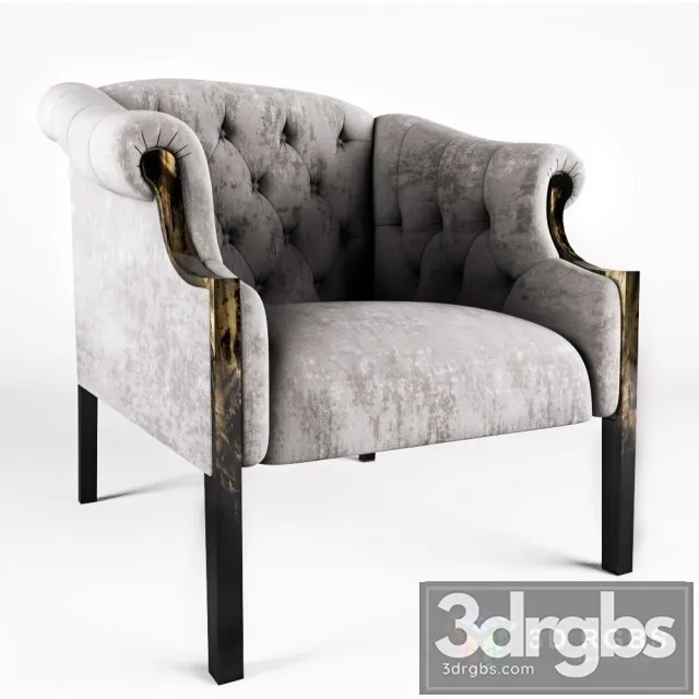 Folders Spitak Arm Chair 3D Model Download