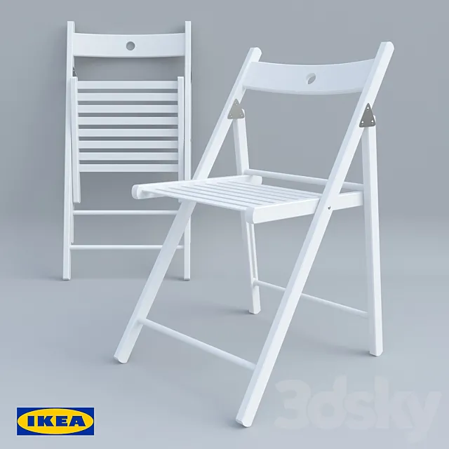 Folding chair IKEA 3DModel
