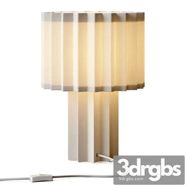 Folkform for Orsjo Belysning Plisse Table Lamp 3D Model Download