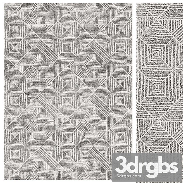 Fonseca Modern Rug 3D Model Download