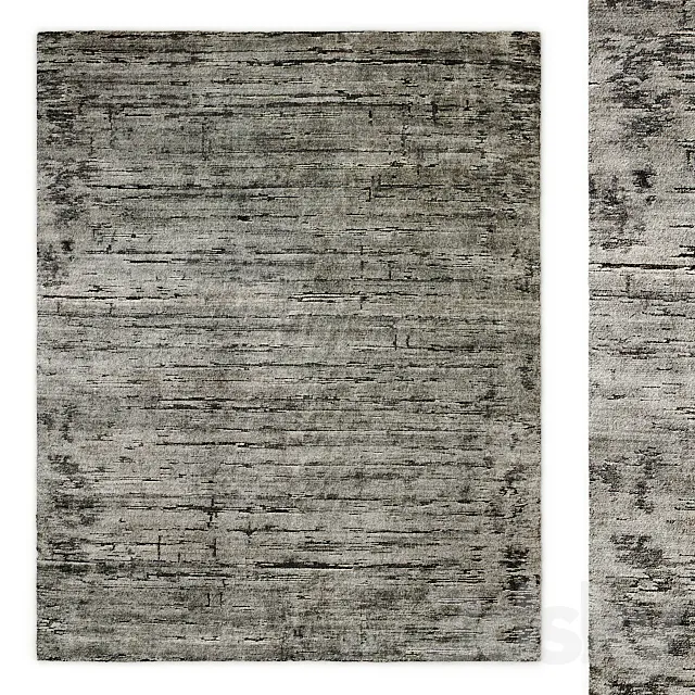 Fontana Hand-Knotted Rug RH 3DModel Fontana Hand-Knotted Rug RH 3DModel