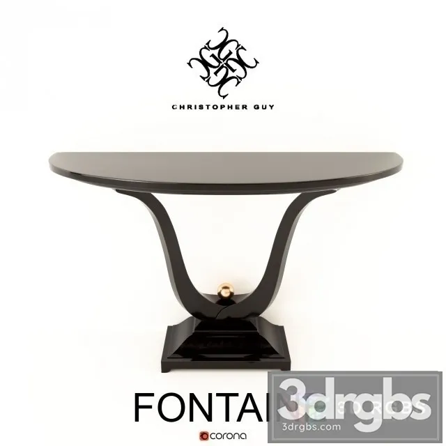 Fontana Table 3D Model Download Fontana Table 3D Model Download