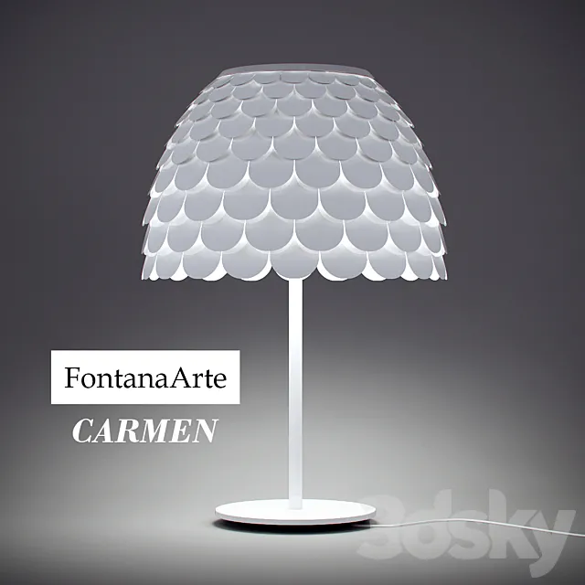 FontanaArte – Carmen 3D Model