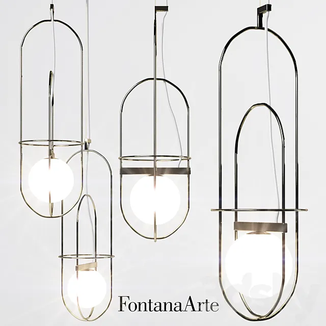 FontanaArte SETAREH 3D Model