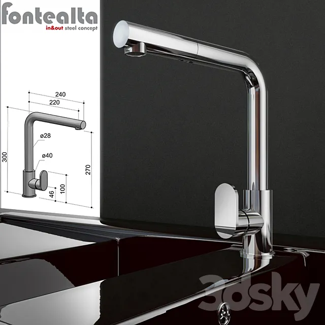 FONTEALTA K40-F 3DModel