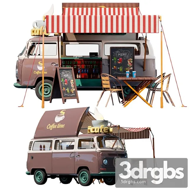 Food track 3D Model Download Food track 3D Model Download