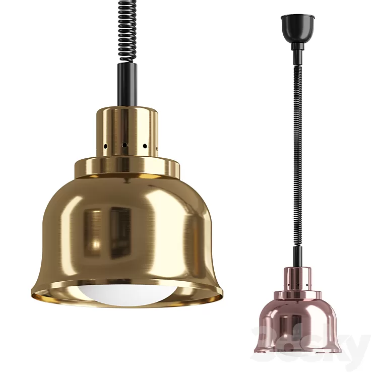 food warming lamp 3D Model Free Download
