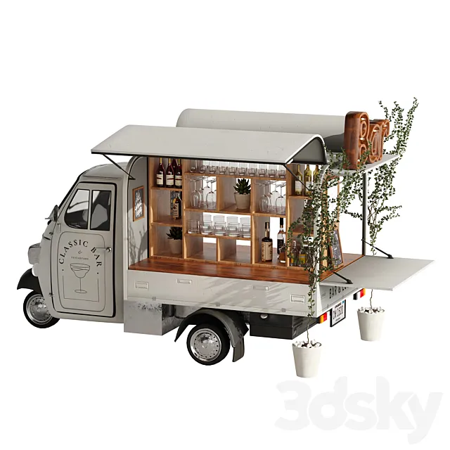 Foodtruck Bar set 6 Free Download