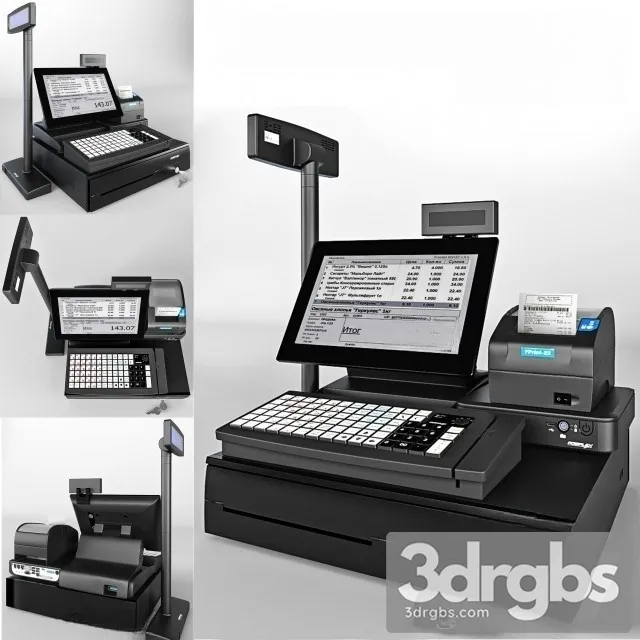 For Post Supermarket 3D Model Download