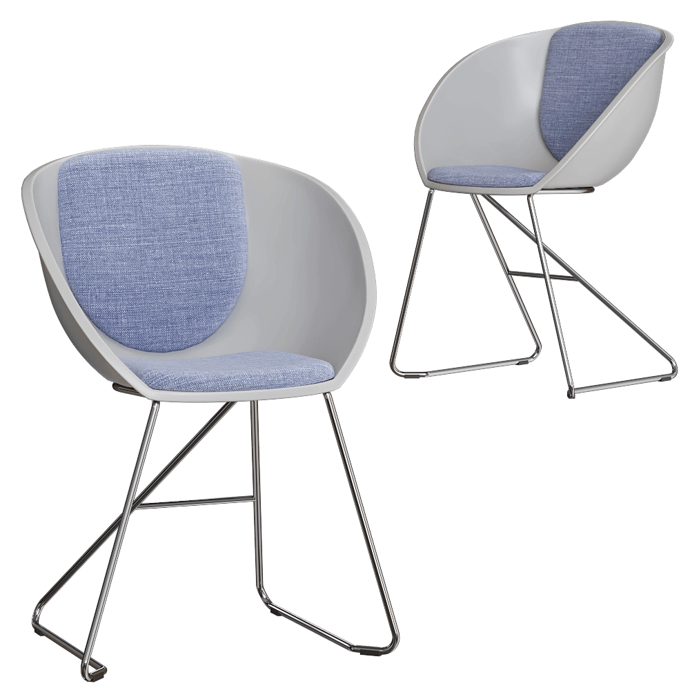 Fora Form – Armchair Popcorn 3D Model