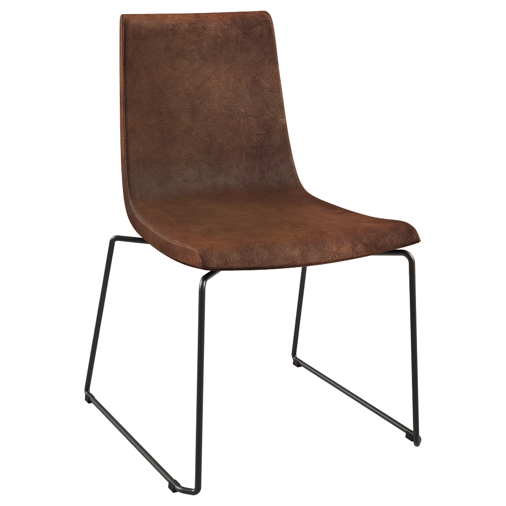 Fora Form – Chair Clint Sled base 3D Model Fora Form – Chair Clint Sled base 3D Model