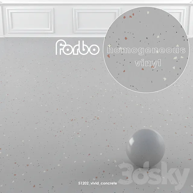 Forbo Sphera Homogeneous Vinyl: 4 3D Model Forbo Sphera Homogeneous Vinyl: 4 3D Model