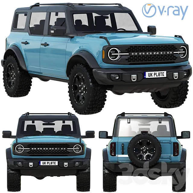 Ford Bronco 2021 3DModel
