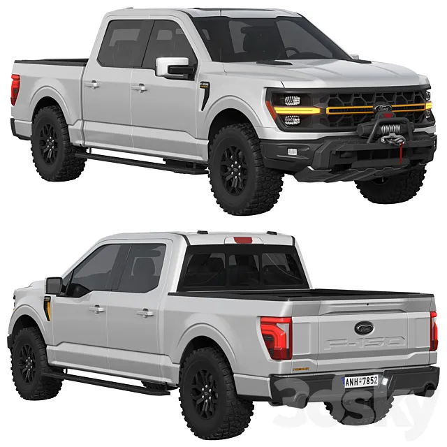Ford F-150 Tremor 2024 3D Model