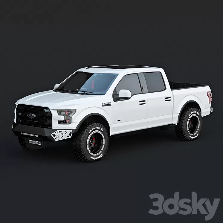 Ford F150 Raptor 3D Model